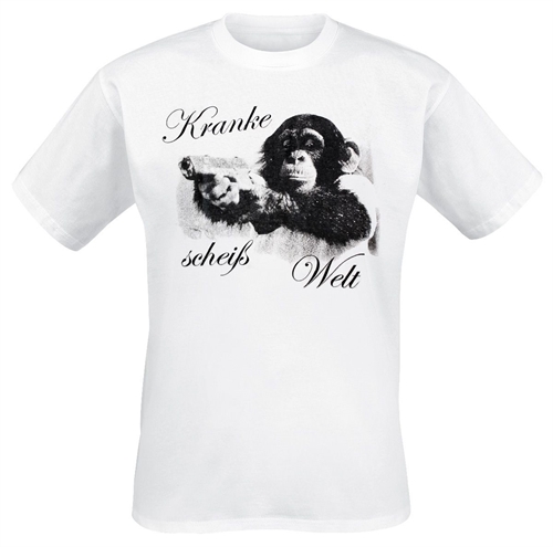 Kranke schei� Welt - T-Shirt