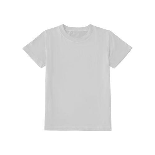 unbedrucktes Kinder-T-Shirt, Oeko-Tex Zertifiziert