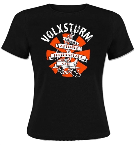 Volxsturm - Attit�de-Freundschaft-Stil, Girl-Shirt