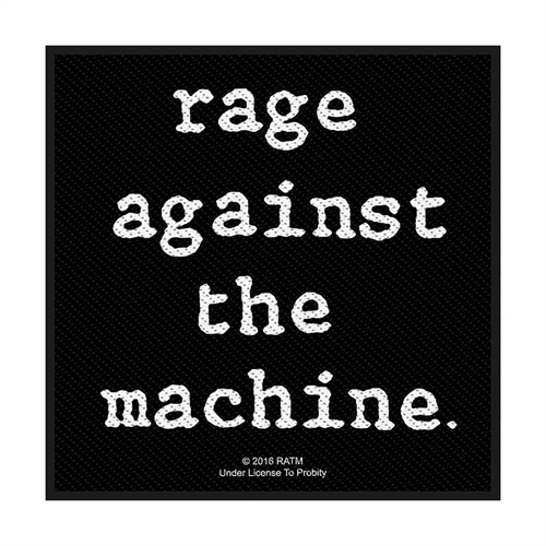 Rage Against The Machine - Logo, Aufn�her