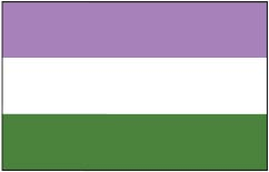 Genderqueer Pride Flag - Aufn�her