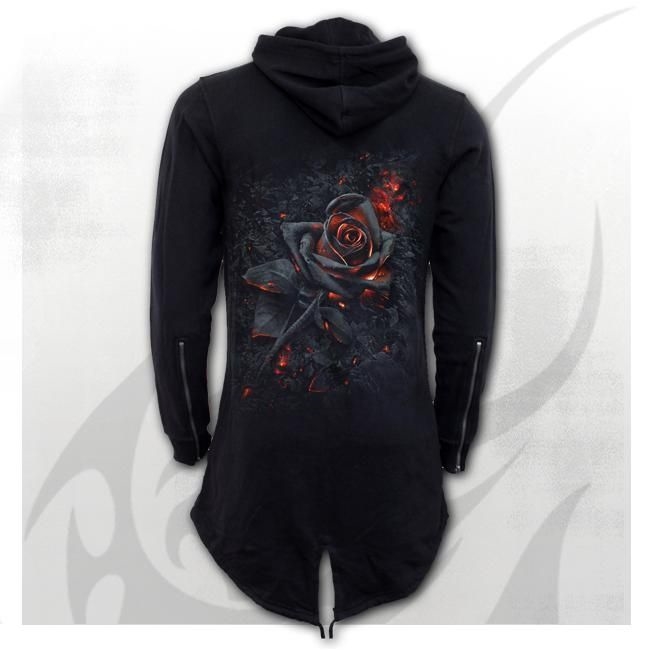 Spiral - Burnt Rose, Frauen Kapuzenjacke