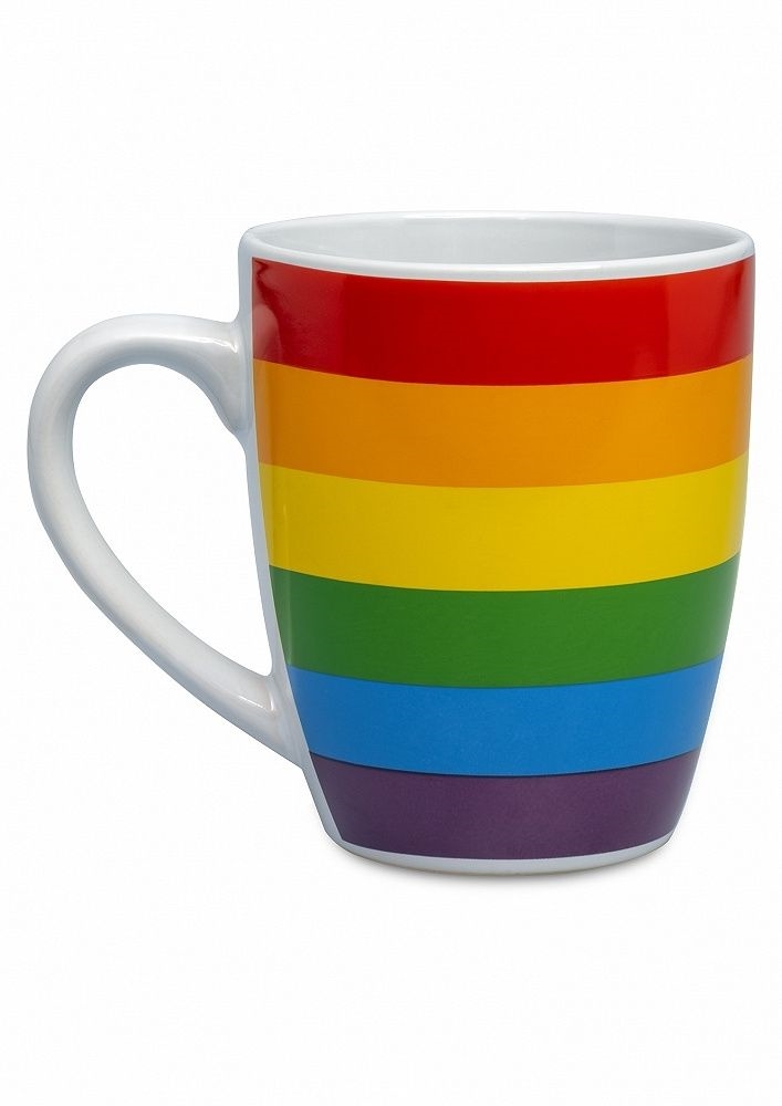 FC St. Pauli - Regenbogen Totenkopf, Kaffeebecher