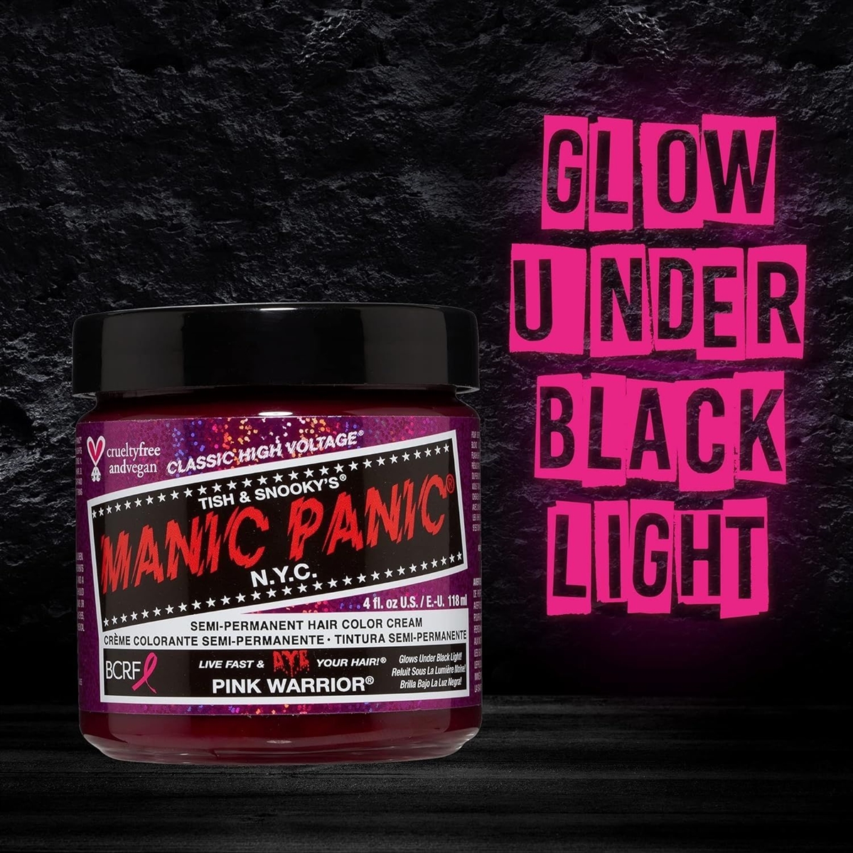 Manic Panic - Pink Warrior, Haart�nung