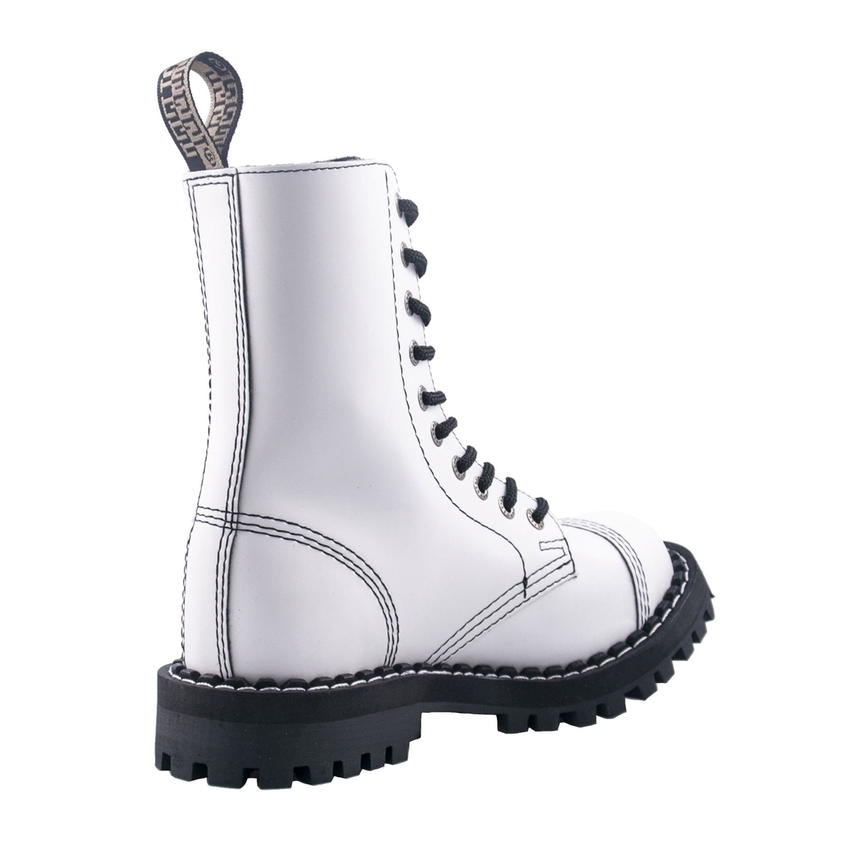 Steel Shoes & Boots - Full White, 10-Loch Boots