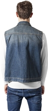 Urban Classics - Denim Vest, Jeansweste