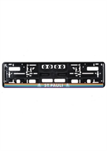 FC St. Pauli - Regenbogen, Nummernschildhalter
