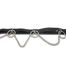 Sid Vicious Lederg�rtel mit Kette