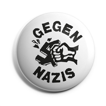 Gegen Nazis - Button